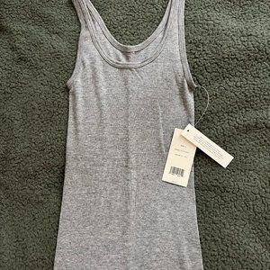 Vince Tank Top, Size XS, Gray, NWT